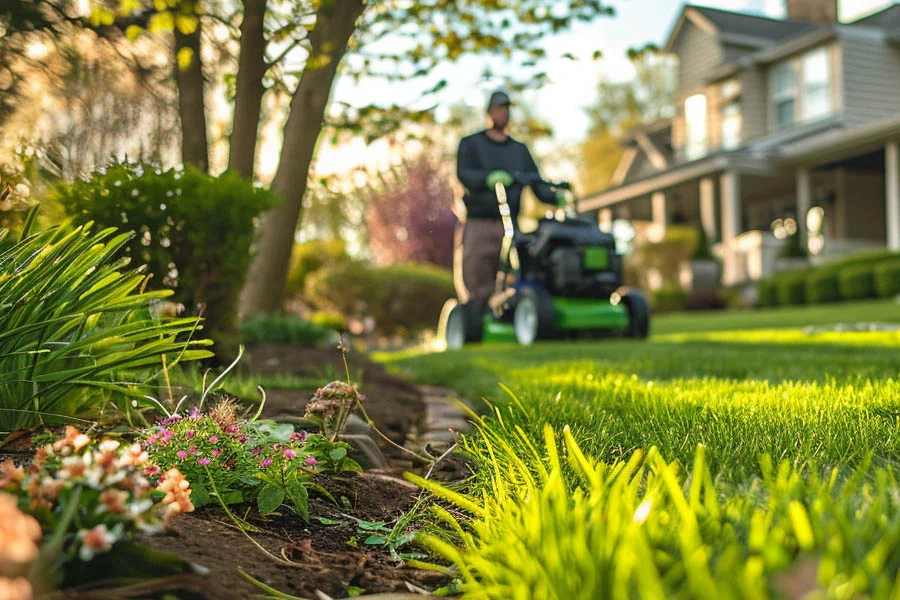 electric lawnmower