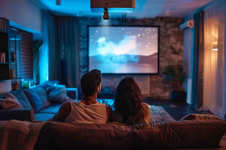 led home theater projector